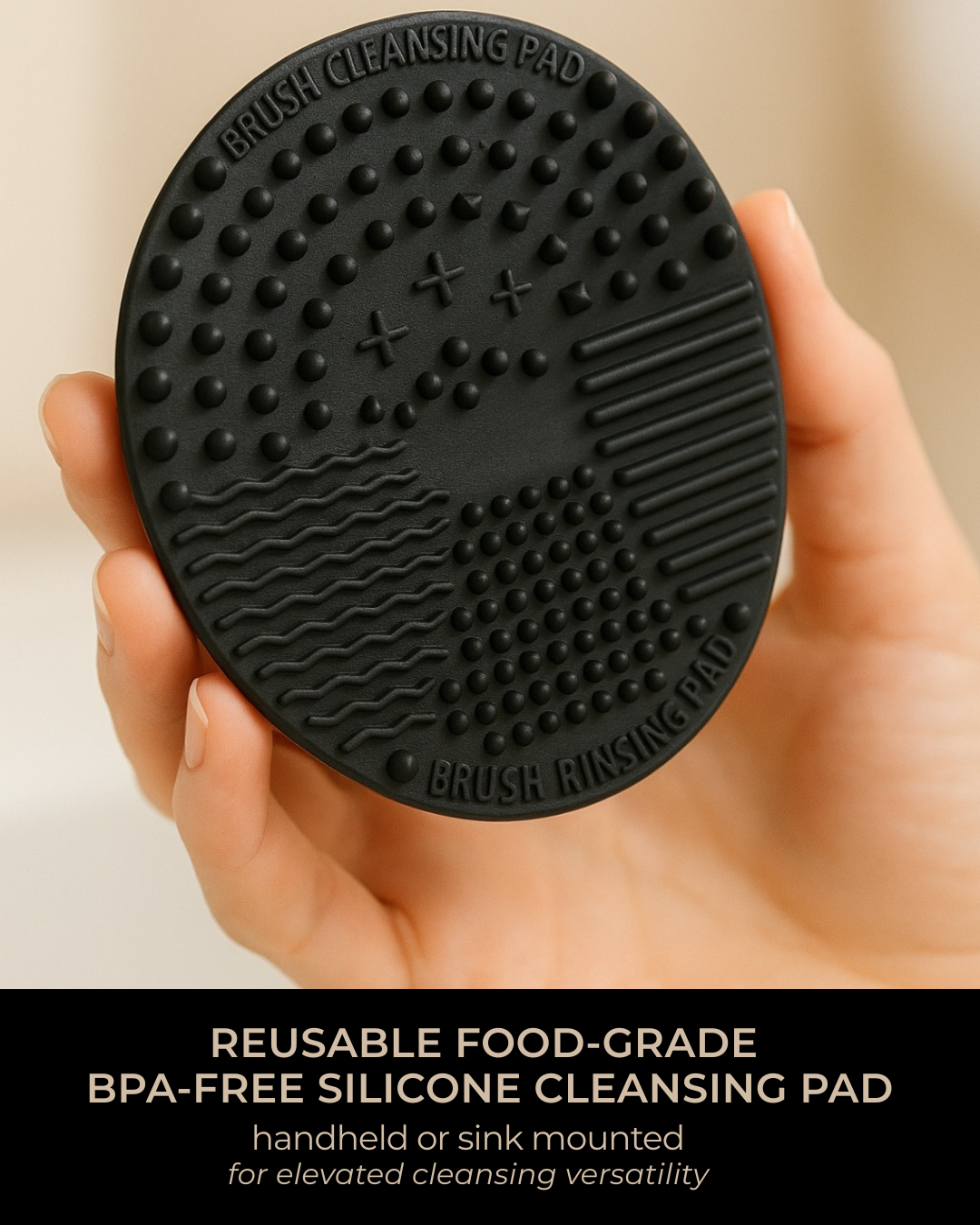 Smiling Scorpio Makeup Brush Cleansing Serum Set  (50ml/1.7oz + cleansing pad)